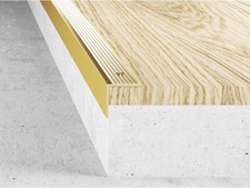 1.8m Aluminium Stair Nosing 25x20mm Anti-Slip Edge Trim Protector Step Cover S02
