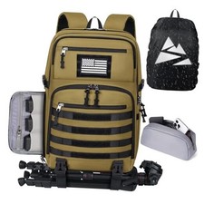 Camera Backpack Bag Professional for DSLR/SLR Mirrorless Camera Brown