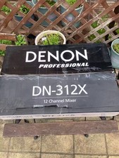 Mezclador de línea Denon DN-312X de 12 canales probado