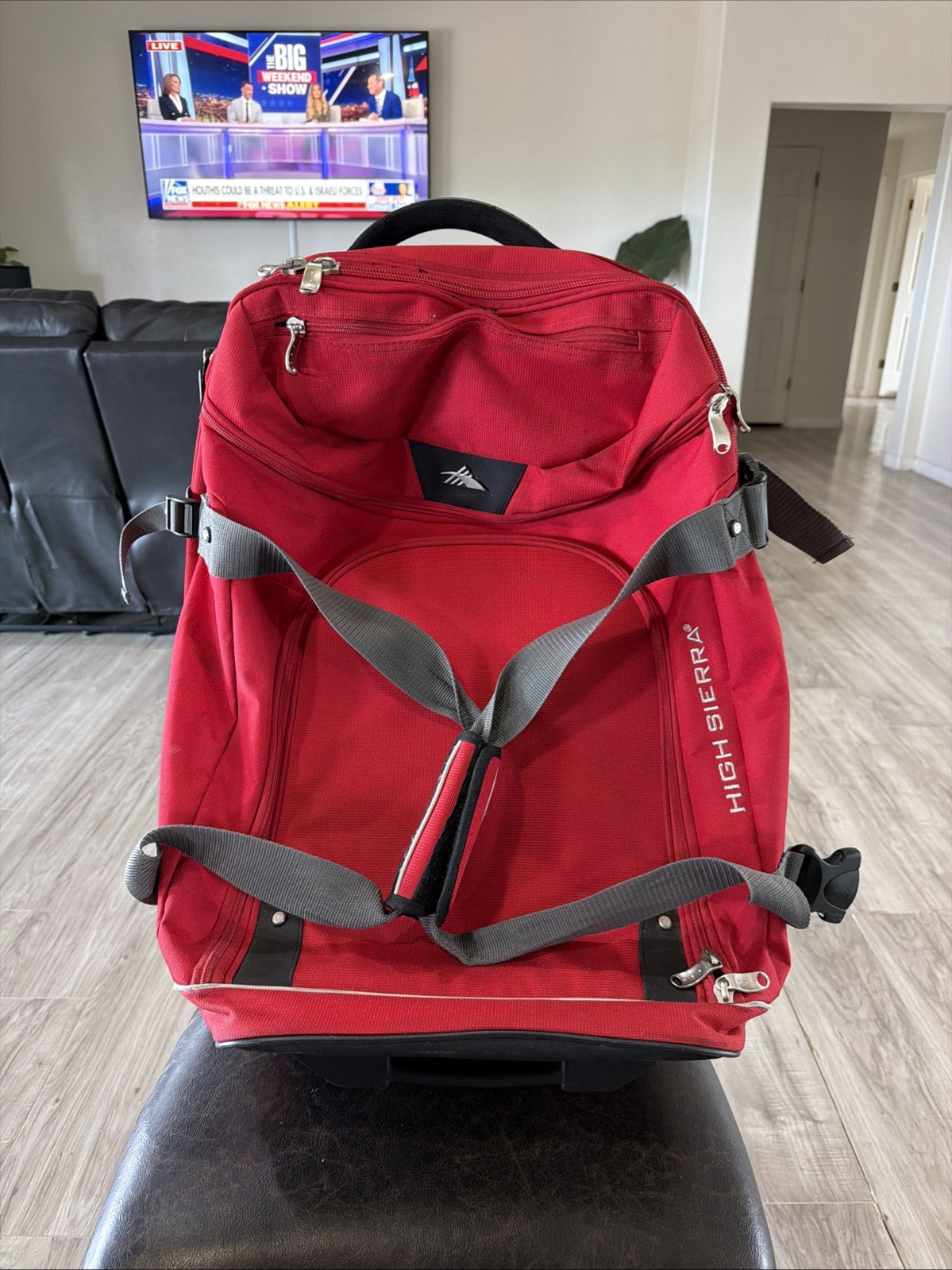 High Sierra XBT Rolling Backpack with Cushion Laptop Compart