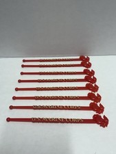 U. S. Marine Corps Set of 8 Swizzle Stick Cocktail Stirrer Made In USA 1970s