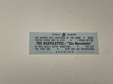 Jukebox 33 LP Title Strip The Marvelettes