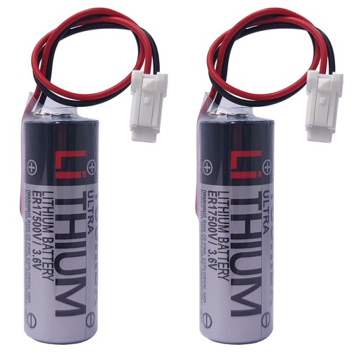 2x ER17500V/3.6V Battery for Yaskawa Robot YRC1000 GP Body Battery HW1483880-A - Picture 1 of 6