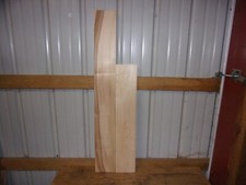 2 PC HARD SUGAR MAPLE LUMBER WOOD KILN DRIED BOARDS LOT 2856V 3/4" THICK FLAT