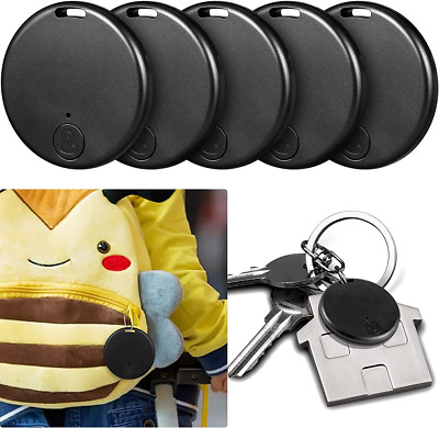 Konohan 5 Packs Portable GPS Tracking Mobile Tracking anti Loss Smart Device Key