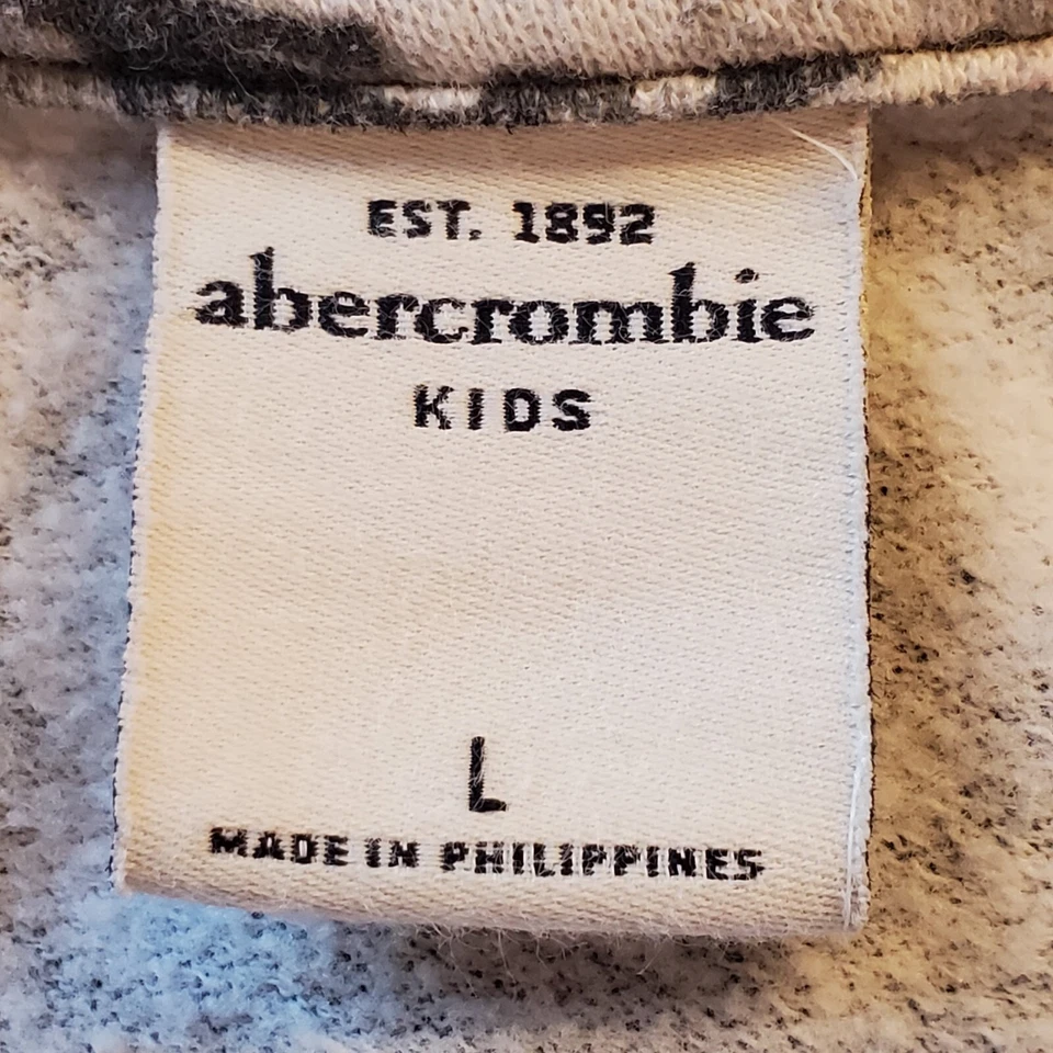Top Abercrombie Niños Niñas Talla Grande Mangas Largas Floral Rosas Algodón Poli En muy buen estado Foto 4 de 4