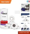 Premium 8 Roll Label Sleeve - Tamper-Resistant White Labels for Pricing