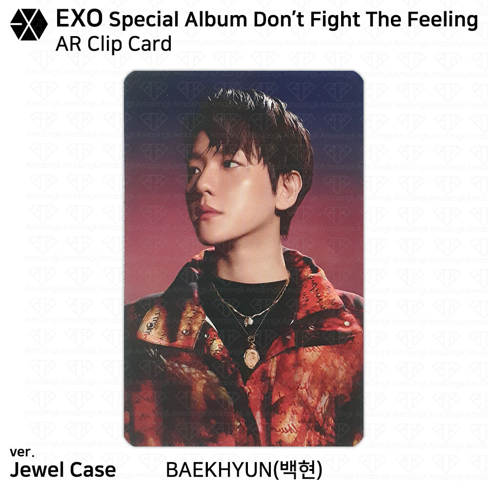 EXO Special Album Don't Fight the Feeling Official Photocard
