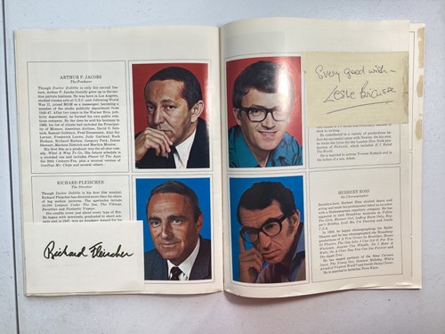 1967 Doctor Doolittle Souvenir Movie Program Multiple Signatures Rex Harrison - Picture 7 of 9