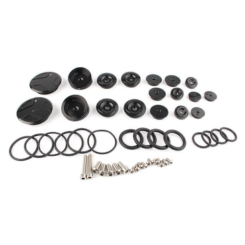 Frame End Cap Hole Plug Decor Cover Kit Fit BMW R 1200 GS ADV 2013 2014 - 2019 - Picture 2 of 5