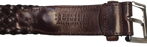 WCM Stylish Brown Leather Women Belt size Medium WCM New York Women main image 3