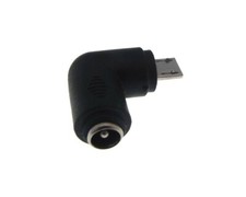 Micro USB Male to 5.5/2.1mm DC Jack Power Connector Changer