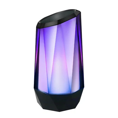 Portable Wireless Bluetooth Speaker LED Lights Loud Powerful Sound TF Card Slot