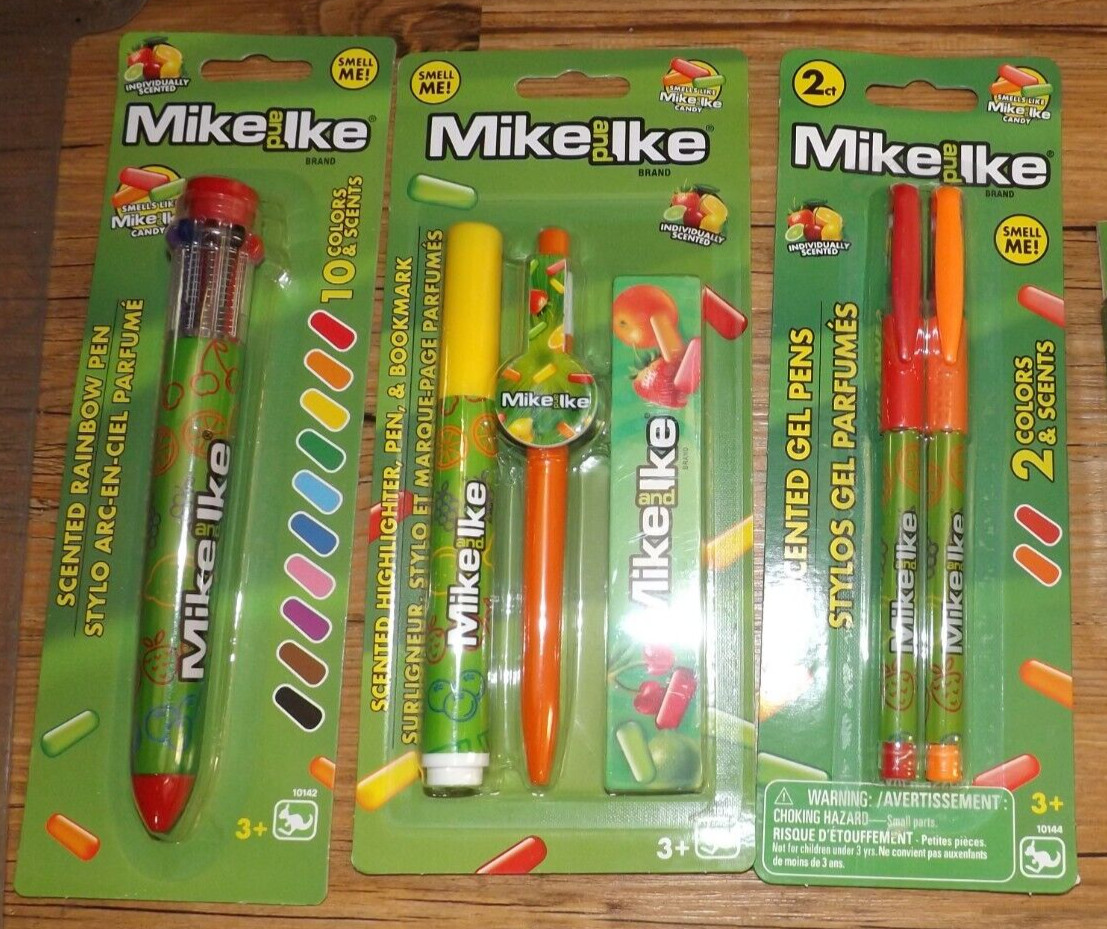 Rainbow Gel Pens Bookmark Set
