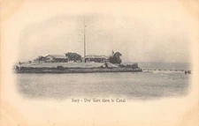 Egypt - SUEZ - A station in the Canal - Publ. unknwon (French publisher)
