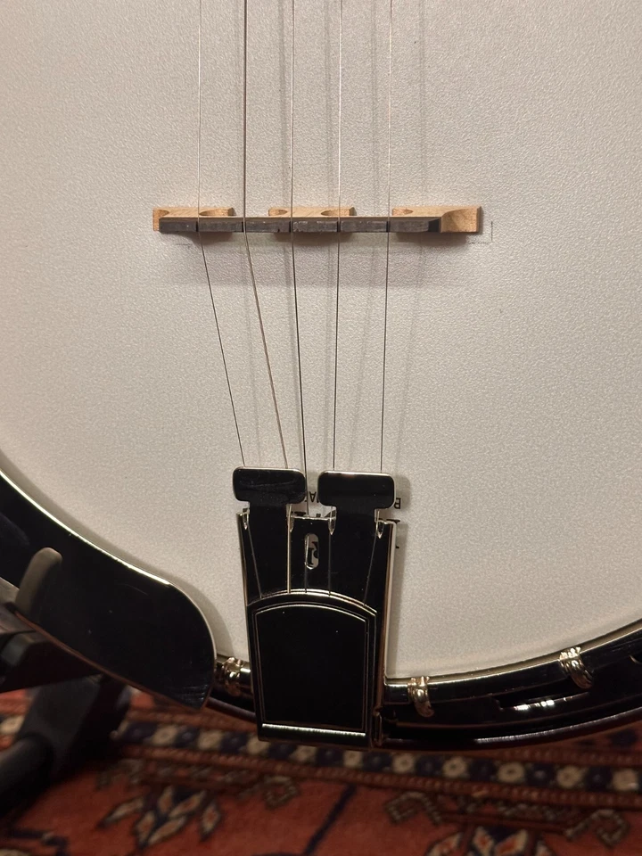 Recording King Madison RK-R35-BR Maple Resonator Banjo with free hardshell case - Image 3 of 4