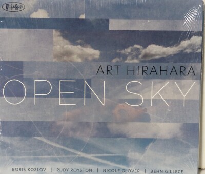 New Art Hirahara Open Sky Compact disc album 2021 Boris Kozlov Rudy Royston CD