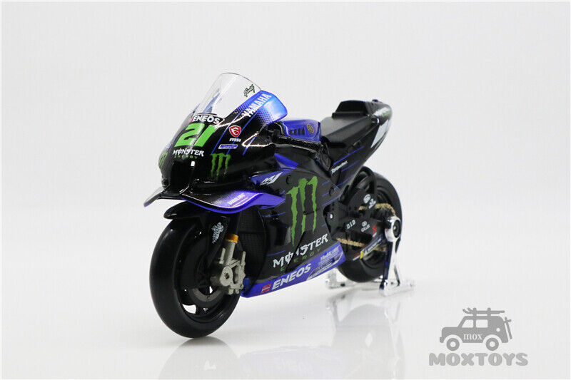 1:18 Maisto Novo 2022 Equipe De Corrida De Fábrica Yamaha #21 #20