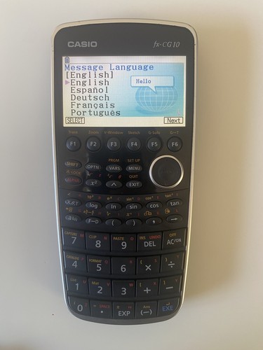 Casio fx-CG10 Graphing Scientific Calculator Tested Working - Picture 6 of 12