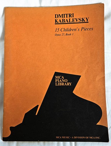 20th C. Piano Music Bartok Kabalevsky Poulenc Prokofieff 7 Book Lot USED - Picture 5 of 13