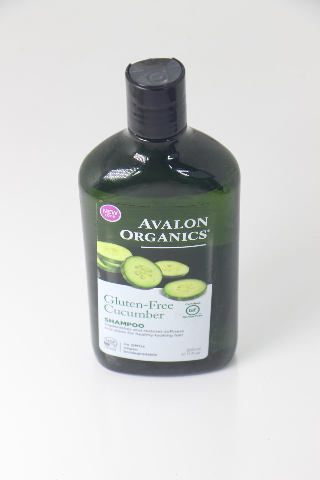 DISCONTINUED Avalon Organics Shampoo, Gluten Free Cucumber, 11 oz U32A