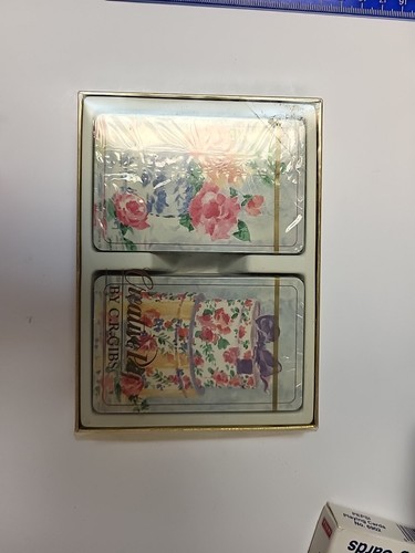 Creative Papers Playing Cards Garden Club CC321J Gibson 2 Decks NEW FLOWERS🌸 - Picture 2 of 7