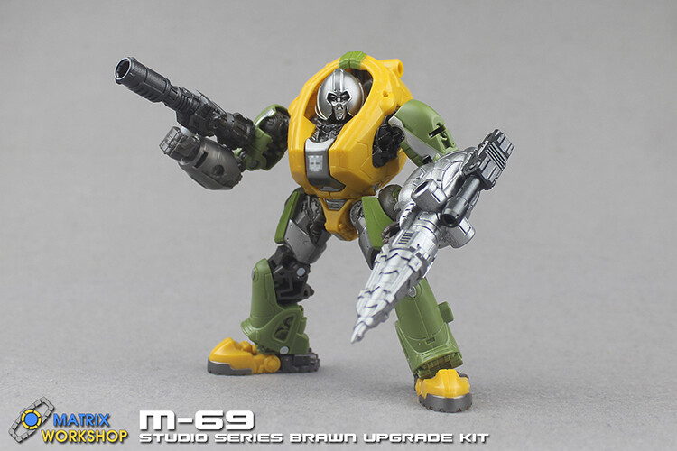 Matrix Workshop M-69 Upgrade Kits For SS80 Brawn Drill Weapon Backpack ...