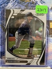 2022 Panini Absolute Baseball # 66 Byron Buxton Green