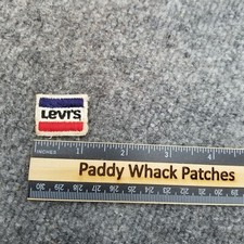 Vintage Levi's Patch Jeans 70s 80s Red White Blue