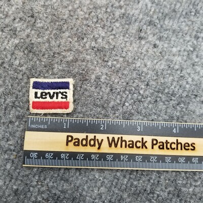 Vintage Levi's Patch Jeans 70s 80s Red White Blue