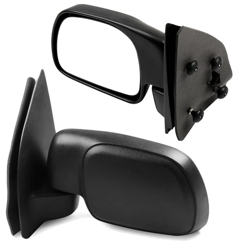 Side View Clear Manual Fold Mirrors For 1999-2015 Ford F250 RH+LH Side Wholesale