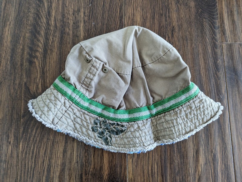 Army Green Hawaii Old Navy Boy Sun Hat 5-10
