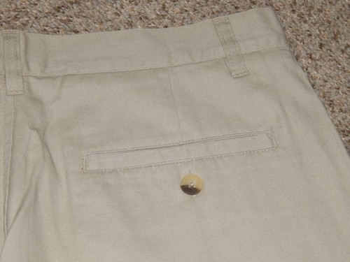JUNCTION WEST TAN MENS DRESS SHORTS SIZE 34 100% COTTON 9" INSEAM NWT - Picture 8 of 8