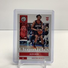 2021-22 Panini Chronicles #49 Jalen Green RC - Houston Rockets