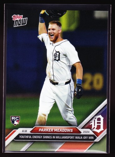 2024 Topps Now 566 Parker Meadows
