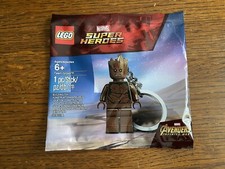LEGO Marvel Super Heroes Teen Groot Keychain Set 5005244 - New Sealed Retired