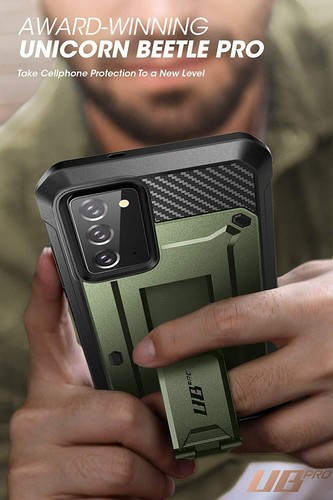 Para Galaxy Note 20, SUPCASE robusta carcasa dura Stand Case Cubierta de funda giratoria - Imagen 31 de 31