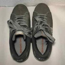 Sergio Tacchini Geneva Sneakers Mens Size 7 US Gray NO.503190, ST-0665-RD-GENEVA