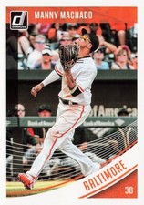 Manny Machado Donruss 2018 Baseball Card #189