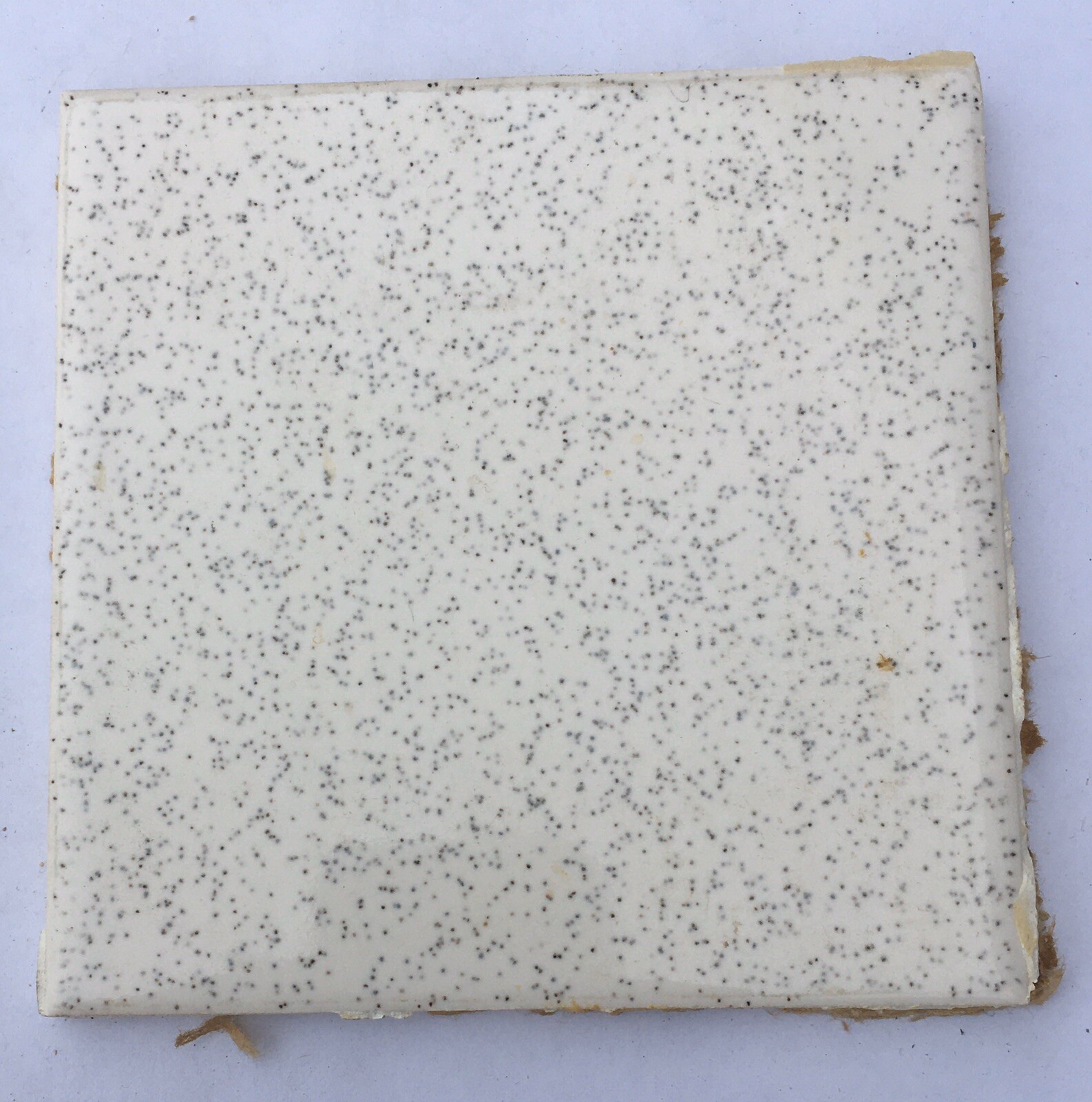 4x4 Vintage Tile in White Salt 'n' Pepper 1 Sq Ft Salvaged eBay