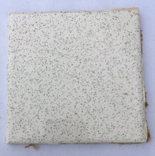 4x4 Vintage Tile in White Salt 'n' Pepper -1 Sq Ft- Salvaged-