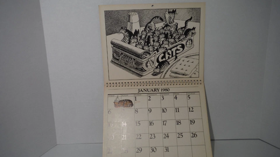 6 B Kilban catcalendars 1977 1979 1980 1981 1982 1983 - Image 3 of 4