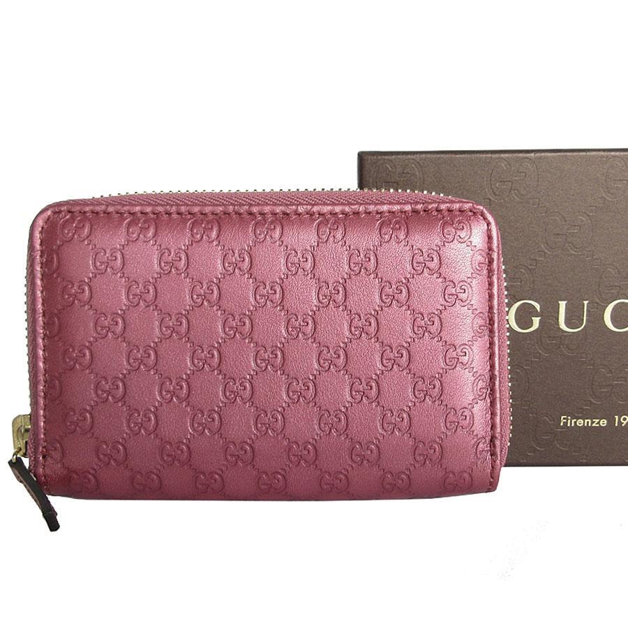 GUCCI Authentic Card Case Coin Case Micro Gucciss… - image 1