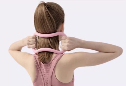 2PCS Yoga Pilates Soft Ring Exercise Sport GYM Home Fitness Tool High Quality - Picture 2 of 13