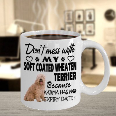 Wheaten Terrier Dog, Soft-coated Wheaten Terrier,Cup,Wheatie,Wheatens,Coffee Mug