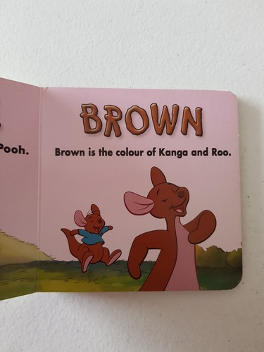 First Concepts Board Book - Disney Winnie-The-Pooh And Friends Colours 2006 - Picture 10 of 12