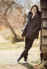 Moose Knuckles Boys Size Large  Pre-Owned Original 3Q Jacket with fur