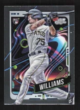 Alika Williams 2024 Topps Cosmic Chrome Pittsburgh Pirates Rookie #75