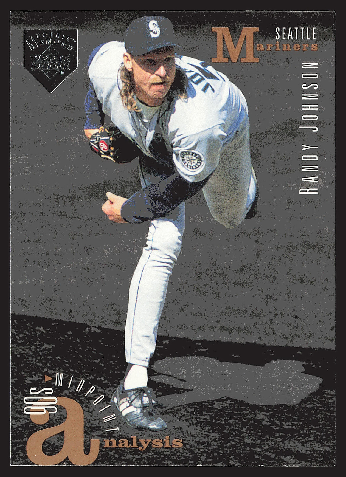 1995 Upper Deck #102 Randy Johnson Electric Diamond