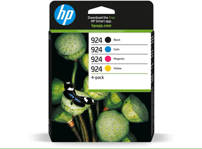 Original HP 924 Tintenpatronen 4K0U3NE, 4K0U4NE, 4K0U5NE, 4K0U6NE, 6C3Z1NE KONVOLUT
